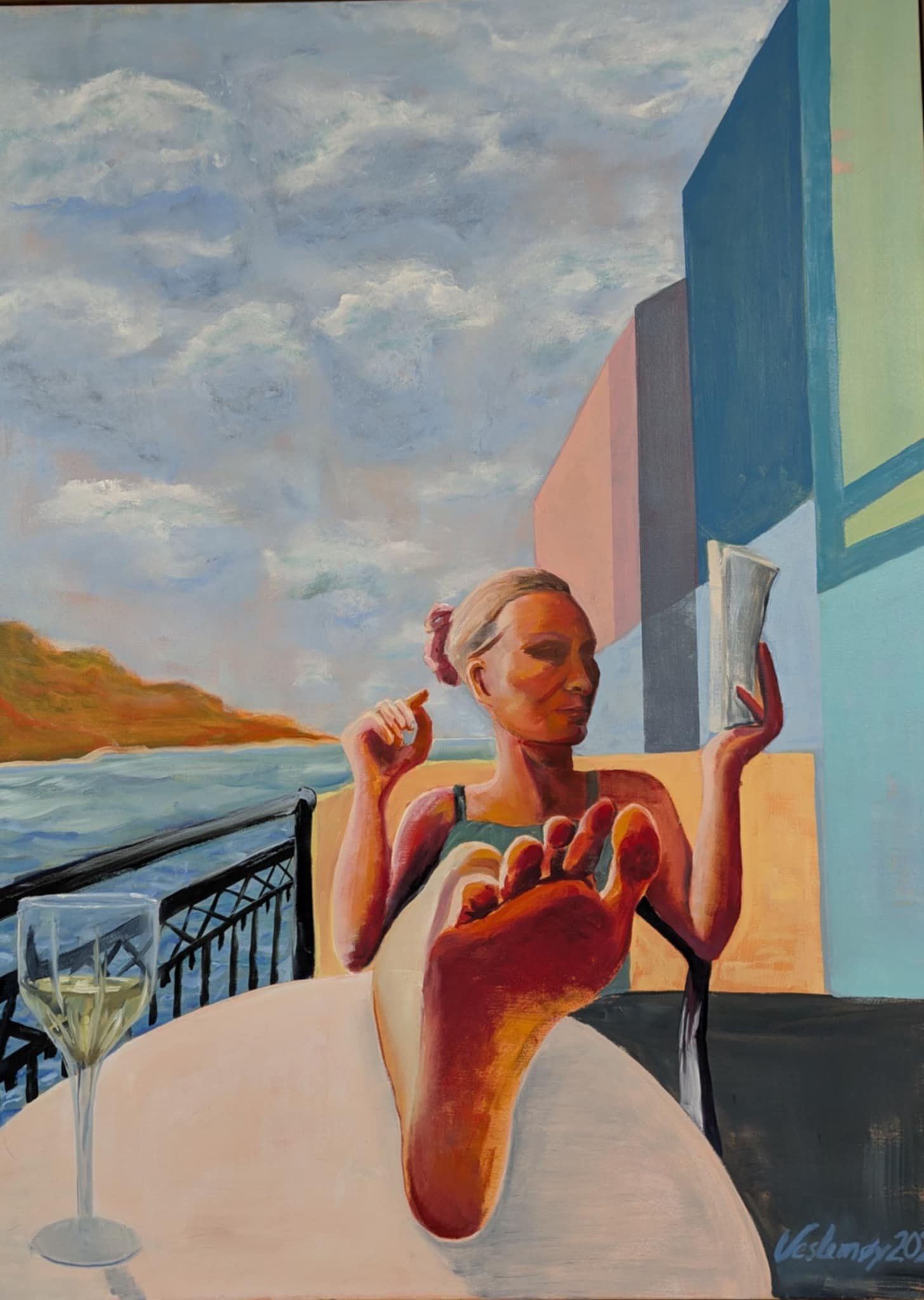 Veslemøy Thørud, oil