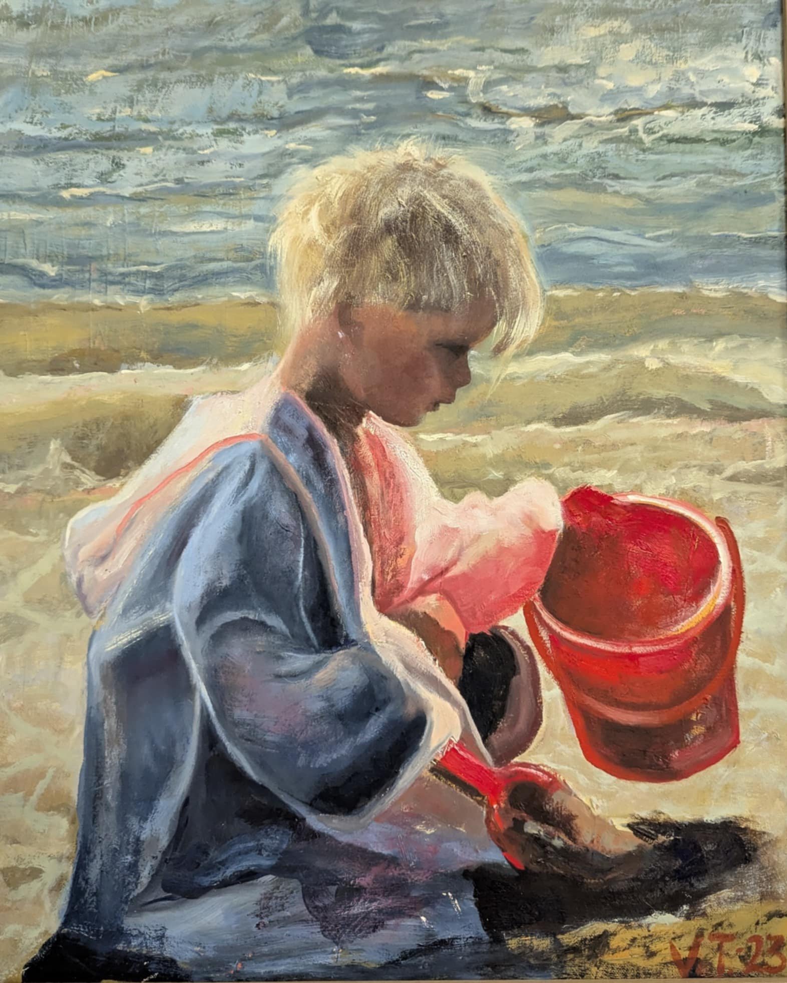 Veslemøy Thørud, oil