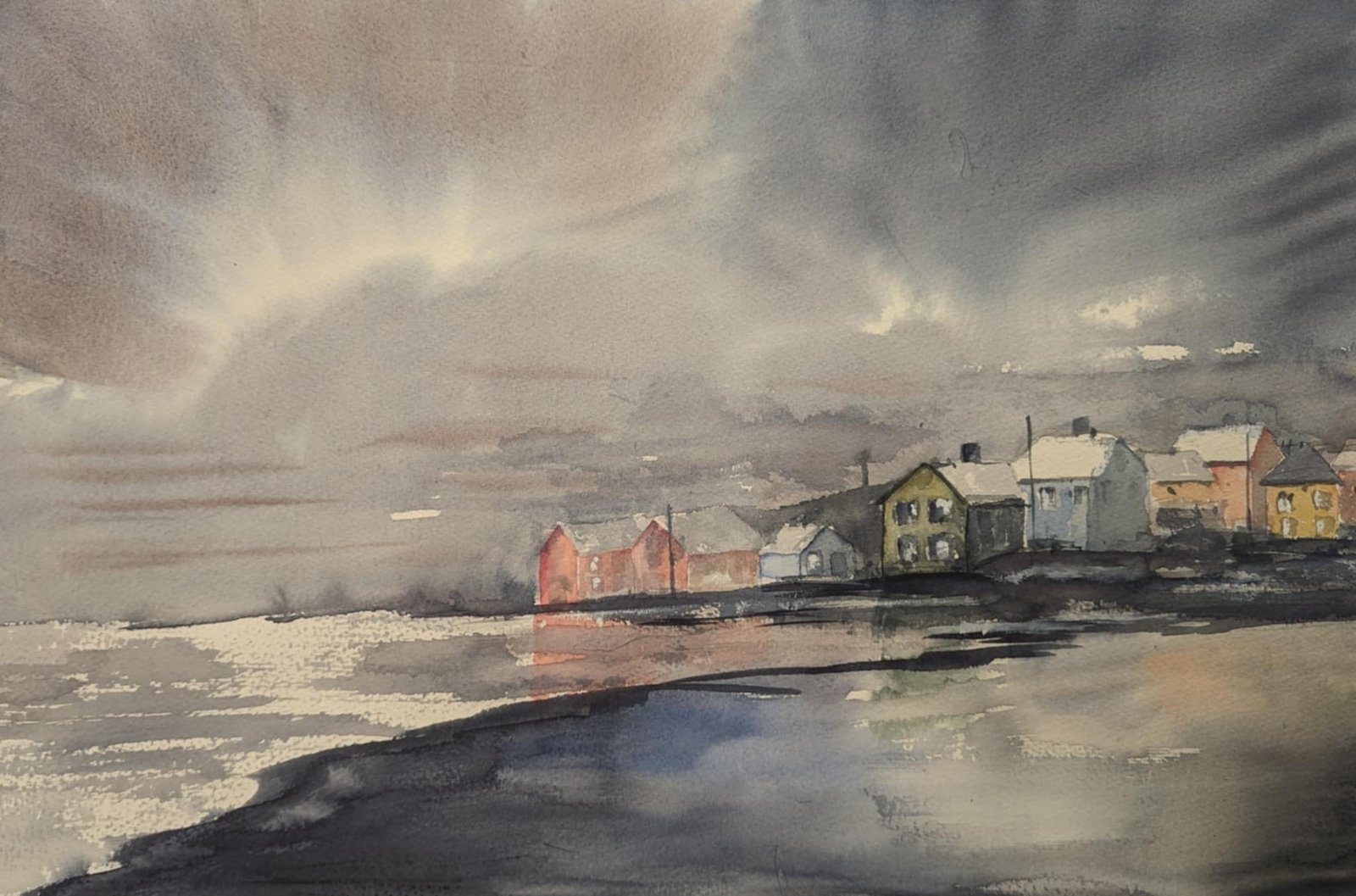 Veslemøy Thørud, akvarell